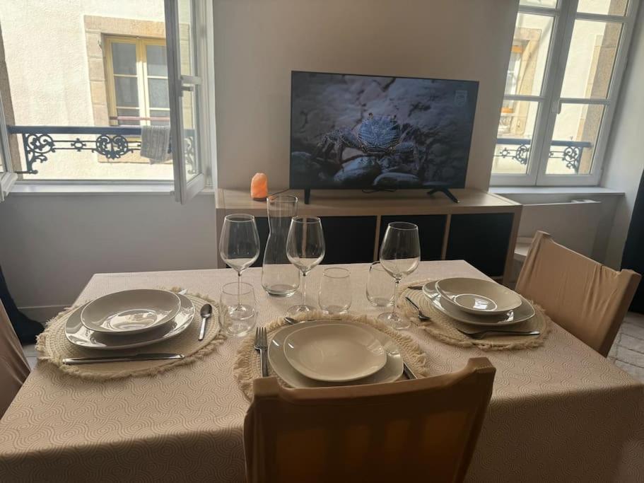 Bel Appartement, Coeur De Morlaix Zewnętrze zdjęcie